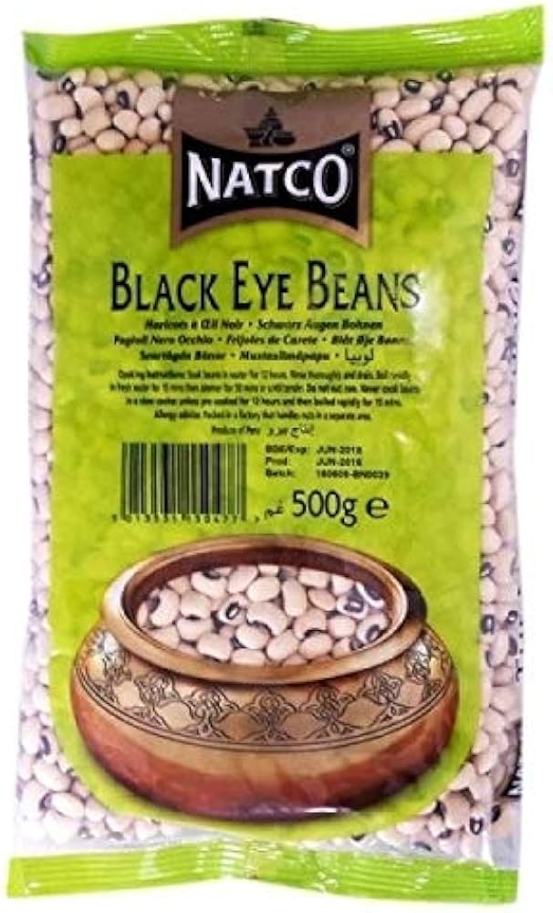 BLACK EYE BEANS 500G NATCO