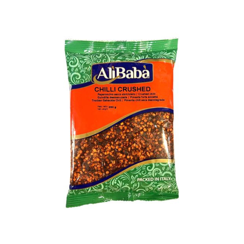 CHILLI CRUSHED 250G ALI BABA