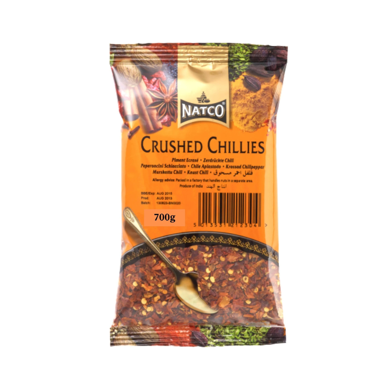 CHILLI CRUSHED 700G NATCO