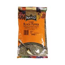 BLACK PEPPER COARSE 300G NATCO