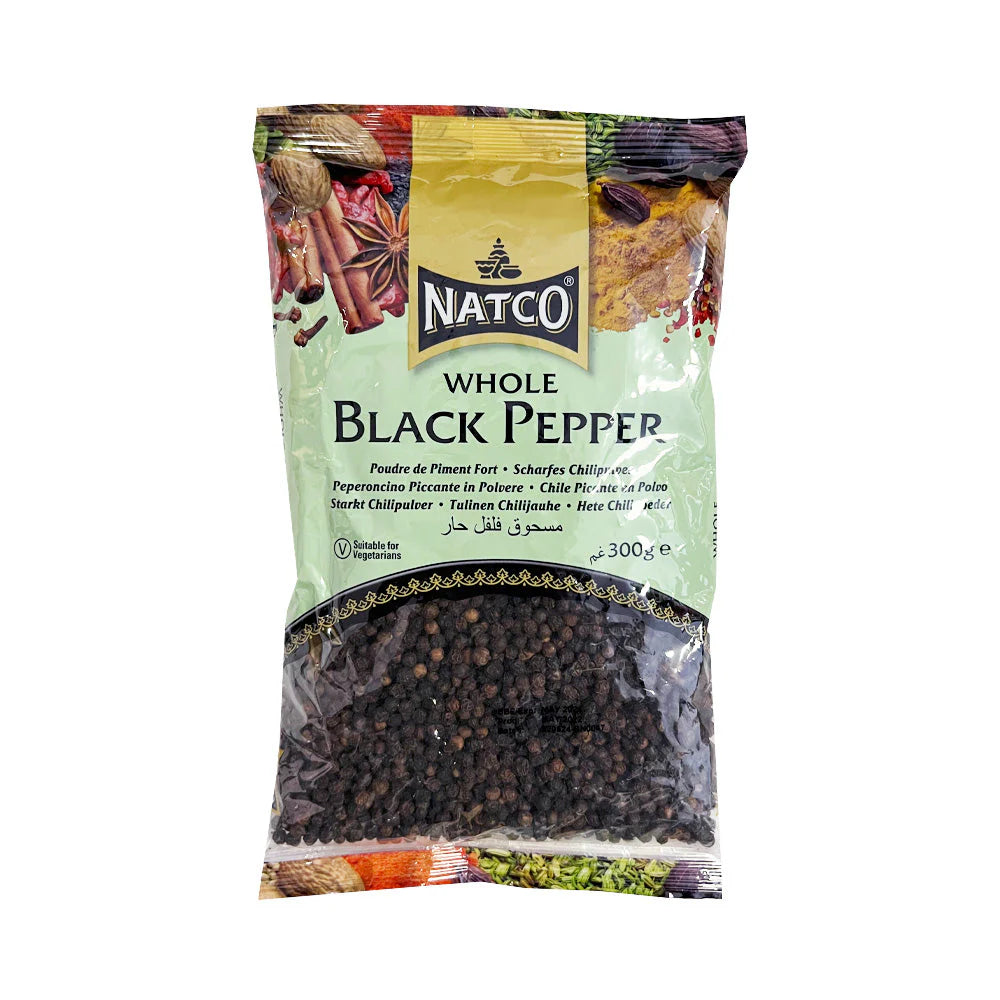 BLACK PEPPER WHOLE 300G NATCO